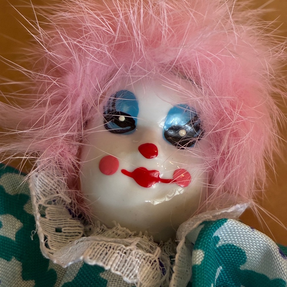 Porcelain Clown Dolls Set - Picture 6 of 7